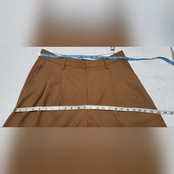 Madewell Harlow Wide-Leg Pant In Tan/Beige - Picture 10 of 16